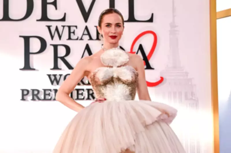 Emily Blunt Stuns in 4,000-Hour Schiaparelli Gown at Devil Wears Prada 2 Premiere