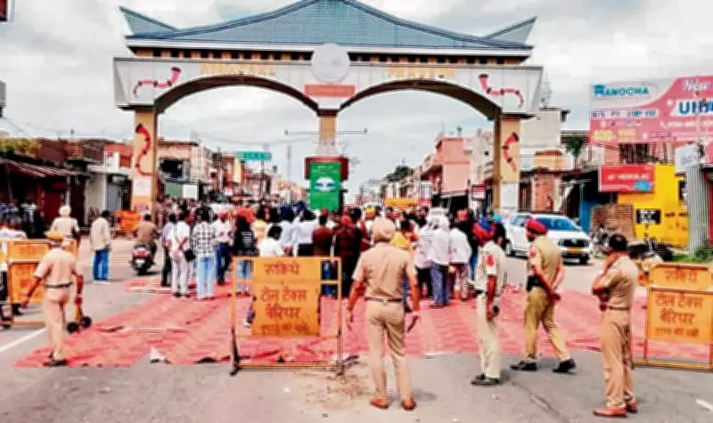 Entry Tax Dispute Sparks Highway Blockade at Mehatpur Barrier in Himachal