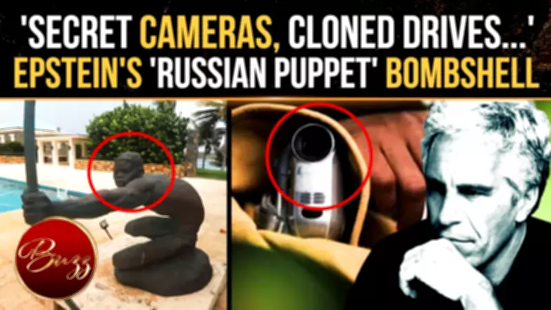 Epstein's Secret Spy Network Exposed? Email Reveals Hidden Cameras in Kleenex Boxes