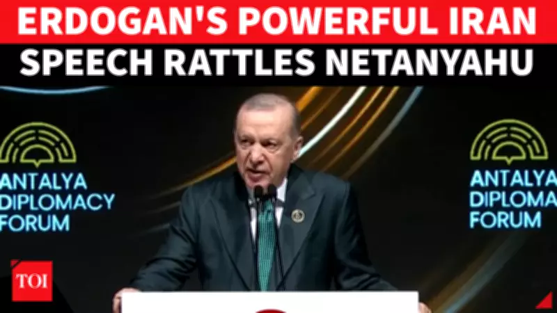 Erdogan Warns Israel Threatens Peace, Urges Trump To Restrain It Amid Iran Tensions