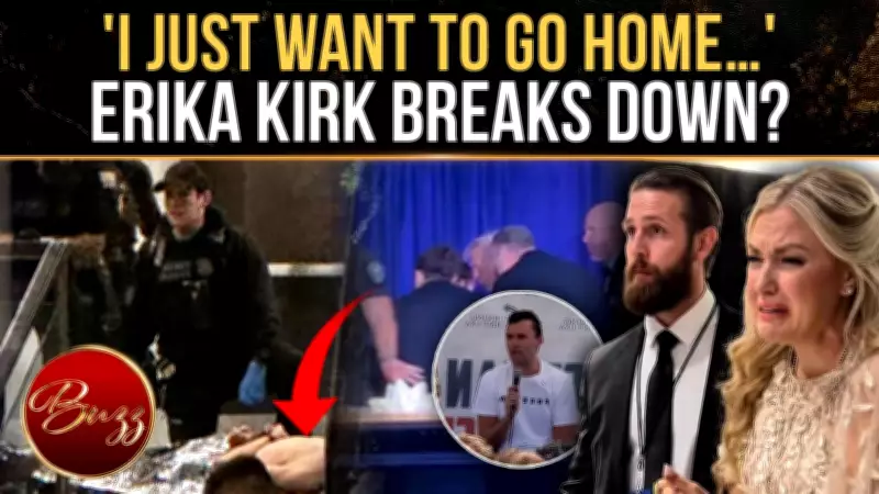 Erika Kirk in Tears: 'I Just Want to Go Home' as Gunfire Erupts at WHCD