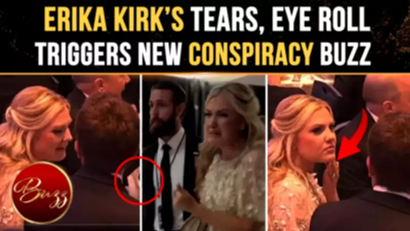 Erika Kirk's Emotional Reaction to Trump Security Scare Sparks Online Frenzy