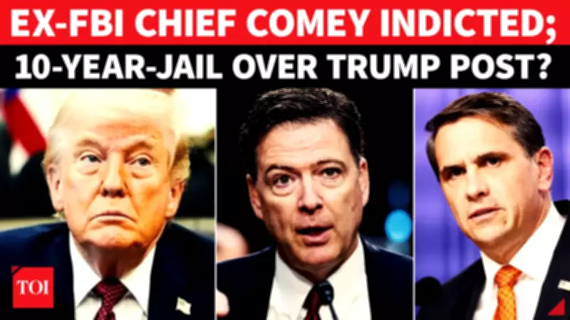 Ex-FBI Chief James Comey Indicted Again Over Seashell Photo Threat Against Trump