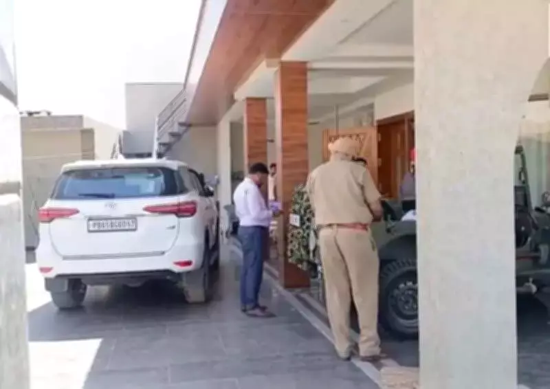 Extortion Attempt in Hoshiarpur Village: Gunshots Fired at Property Dealer's House