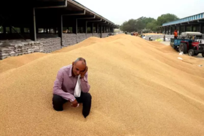 Farmers' Protest Erupts in Haryana Grain Markets Over Procurement Delays