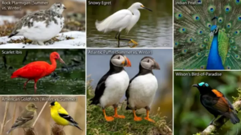 Feather Transformations: How Birds Change Colors for Survival and Mating