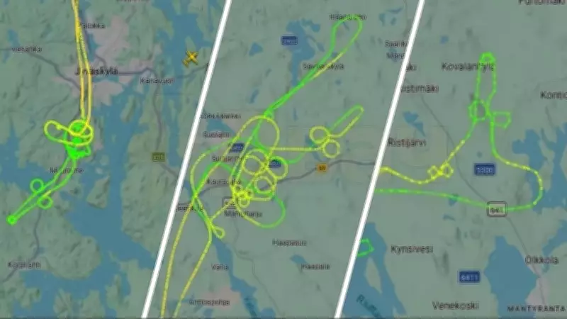 Finnish Air Force Cadets in Hot Water for Sky-Drawing Penis Patterns