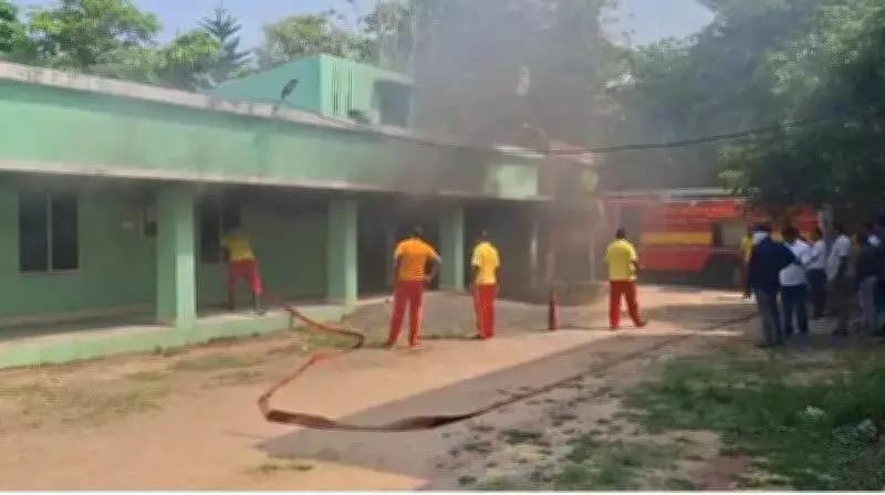Fire at Keonjhar's Anandpur College Destroys Computers and Student Records