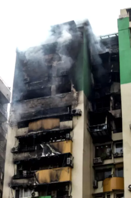 Fire Engulfs Five Floors in Ghaziabad Tower, Eight Flats Gutted, 20 Rescued
