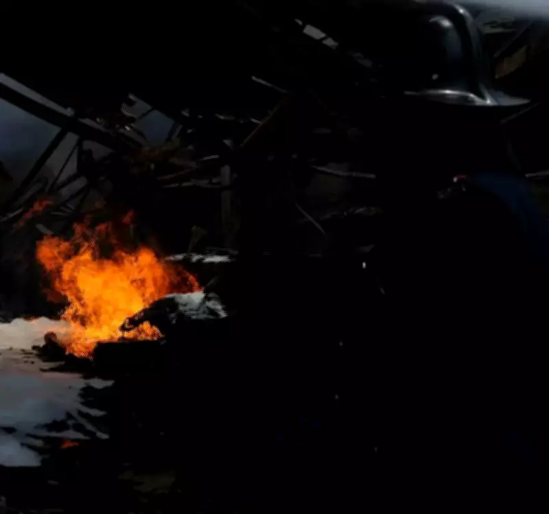 Fire in Una Destroys 30 Jhuggis of Migrant Labourers, Loss Estimated at Rs 3 Lakh