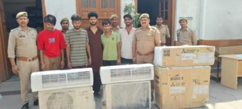 Five daily wagers steal ACs to beat heat and poverty in Lucknow