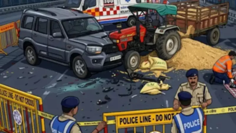 Five Dead, Seven Injured in SUV-Tractor Collision in MP's Narmadapuram