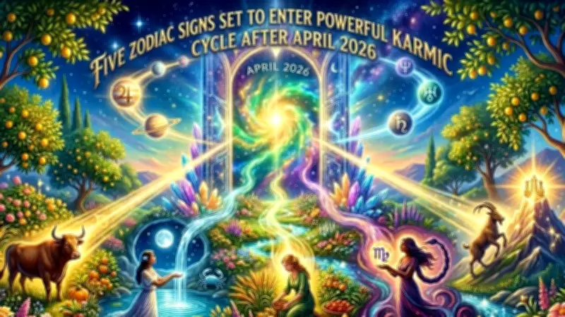 Five Zodiac Signs to Enter Major Karmic Reward Cycle from April 2026