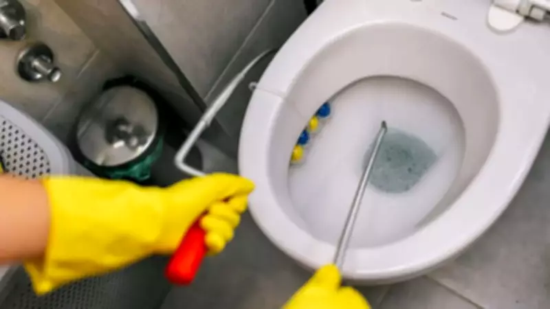 Fix a Clogged Toilet Without a Plunger Using Household Items
