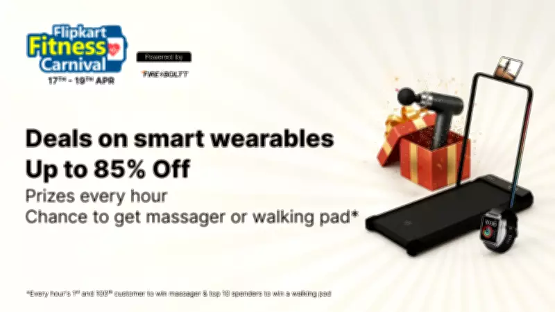 Flipkart Fitness Carnival Offers Up to 85% Off on Smart Wearables