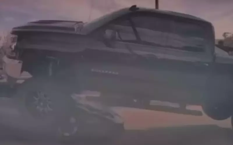 Florida Crash: Truck Lifted Over Lamborghini in Bizarre Video
