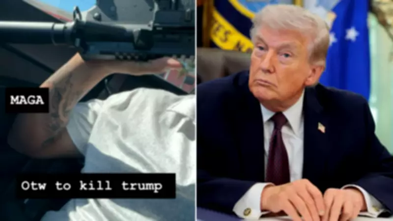 Florida Man Arrested for Threatening Former President Trump on Instagram