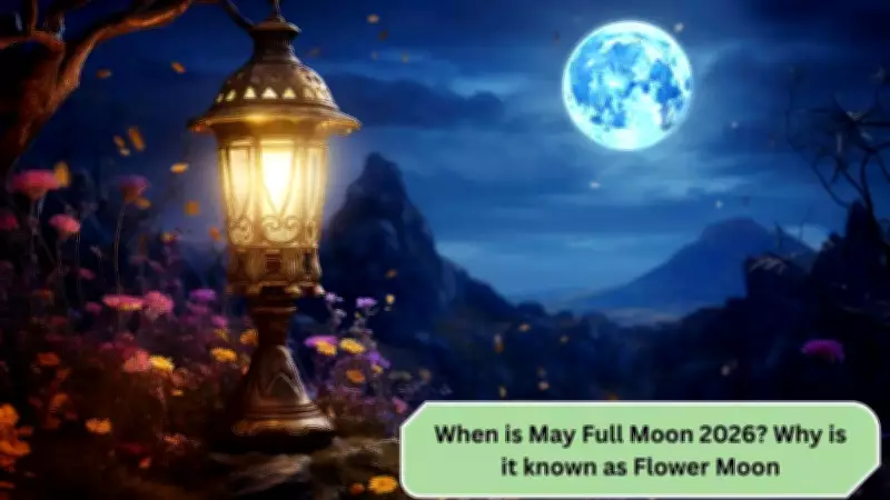 Flower Moon 2026: Full Moon on May 1, Spiritual Significance and Rituals