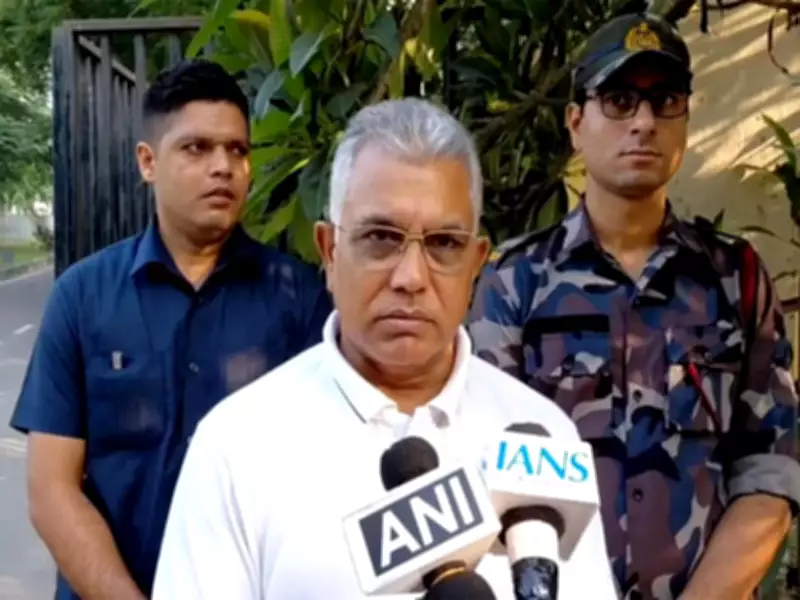 Former Bengal BJP Chief Dilip Ghosh Threatens Bulldozer Action Against Encroachers