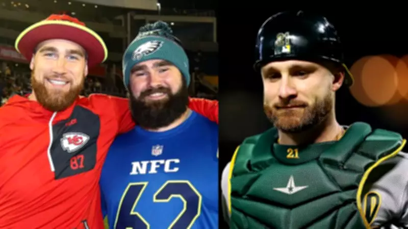 Former MLB Catcher Jonathan Lucroy Claps Back at Kelce Brothers Over Baseball Training Comments