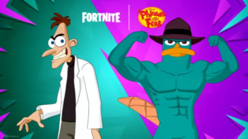 Fortnite Unleashes Phineas and Ferb Bundle with Agent P and Doofenshmirtz Skins