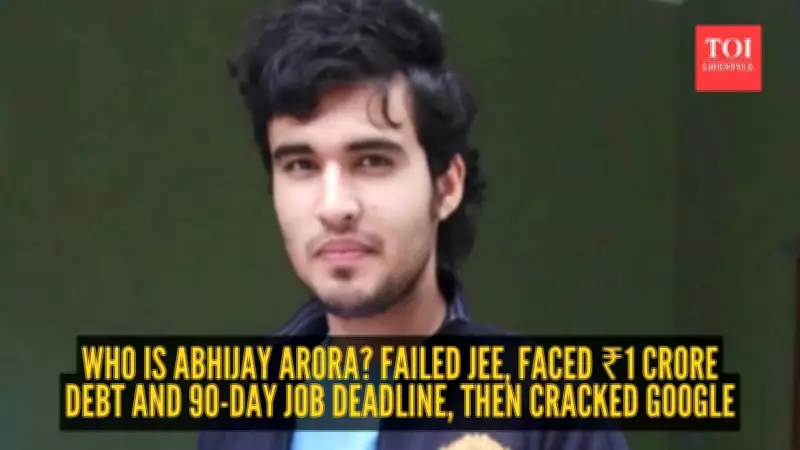 From JEE Failure to Google: Abhijay Arora's Inspiring Journey of Resilience