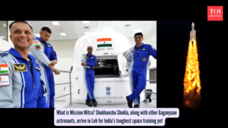 Gaganyaan Astronauts Test Limits in Ladakh's Harsh Terrain for Space Mission
