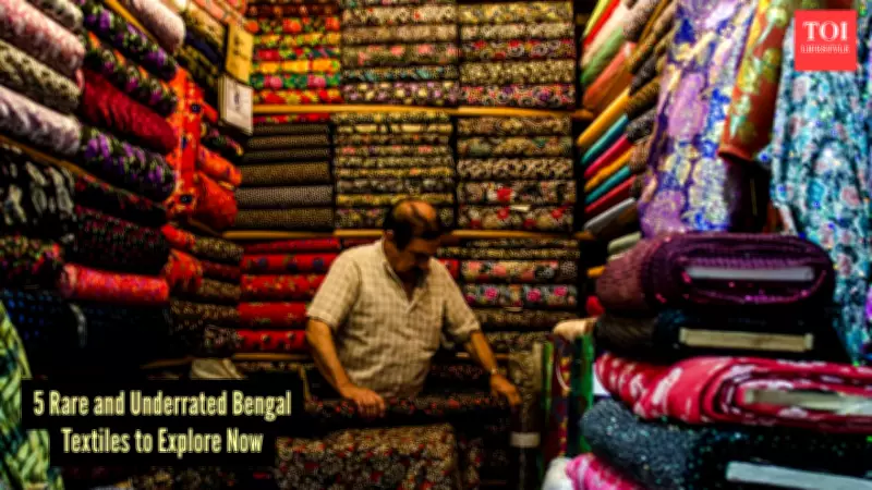 Garad to Tangail: 5 Underrated West Bengal Textiles You Need to Know