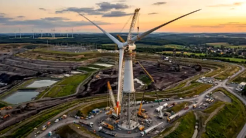 Germany's 364-Meter Wind Turbine Marks Historic Shift from Coal to Clean Energy