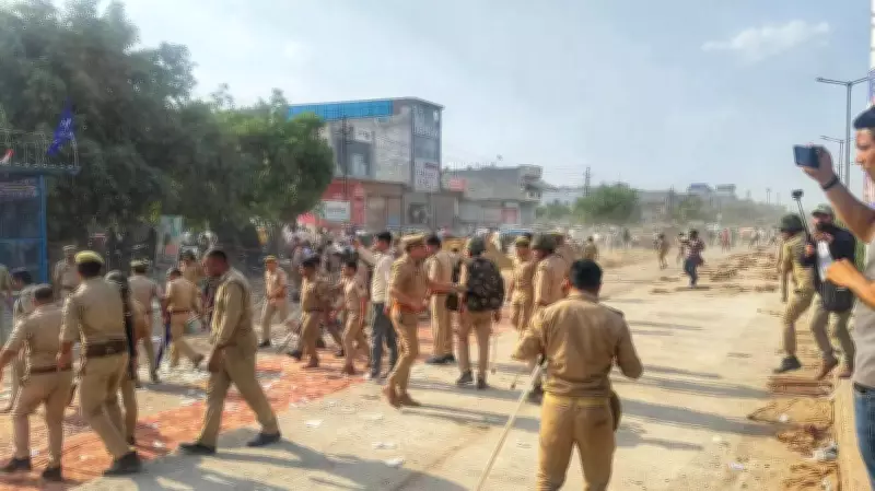 Ghaziabad: Ambedkar Statue Vandalism Sparks Major Protest, Road Blockade in Loni