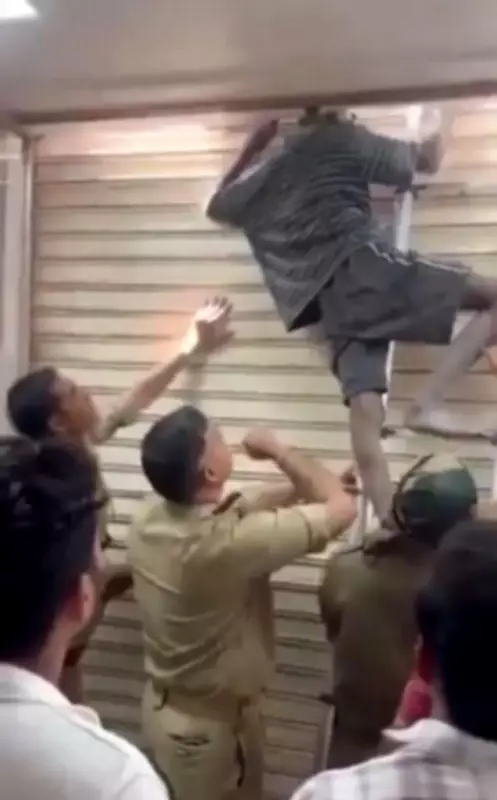 Ghaziabad Boy Trapped in Clinic Shutter During Alleged Theft Attempt, Rescued