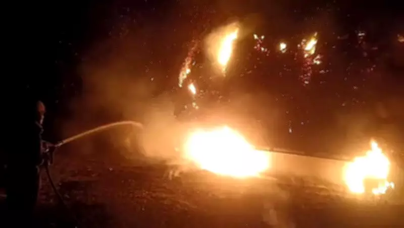 Ghaziabad Fire: Tractor Blaze Spreads to House and Shop, LPG Cylinders Removed