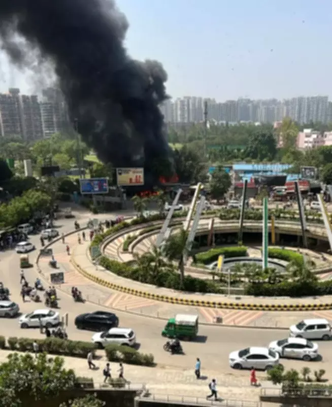 Ghaziabad Market Fire: 20 Shops Gutted, Second Blaze Hits Nearby Flat