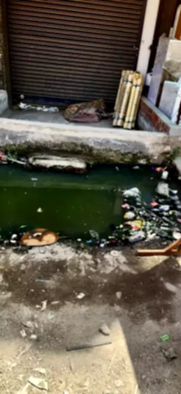 Ghaziabad Residents Demand Urgent Action on Dirty Drains and Sanitation Issues