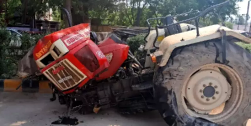 Ghaziabad Tractor Driver Killed, 7 Injured in NH-9 Bus Collision