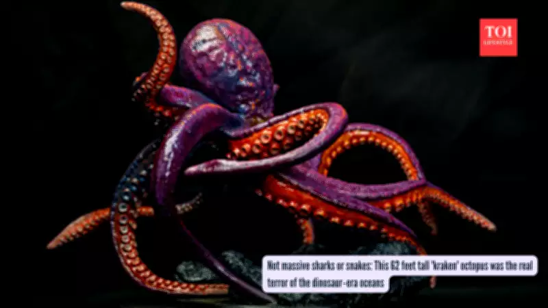 Giant Octopus Fossils Reveal Colossal Sea Predators from Dinosaur Age