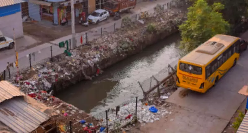 GMDA Launches Major Crackdown on Illegal Wastewater Discharge in Gurgaon's Stormwater Drain