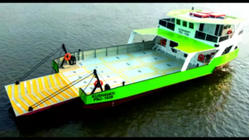 Goa CM Sawant Commissions Two New Ferryboats for Panaji-Betim Route