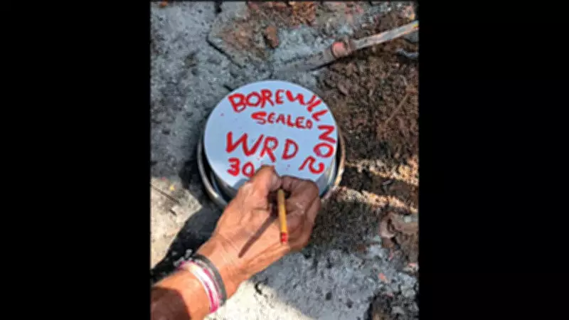 Goa WRD Seals 70 Illegal Borewells in Chimbel Amid Protests