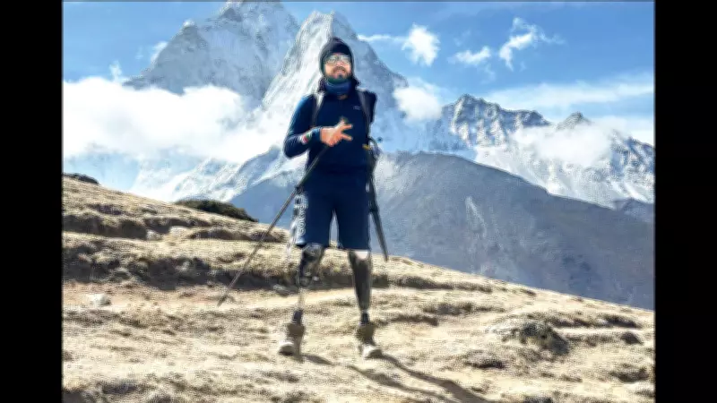 Goa's Tinkesh Kaushik Leads Historic Inclusive Everest Base Camp Trek