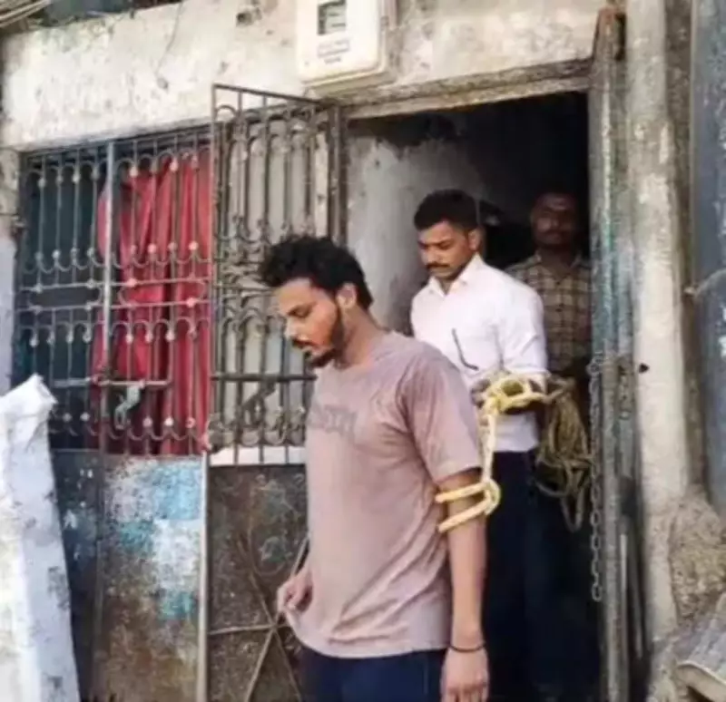 Godhra Social Media Creator Sparks Drama During Police Transfer from Hospital