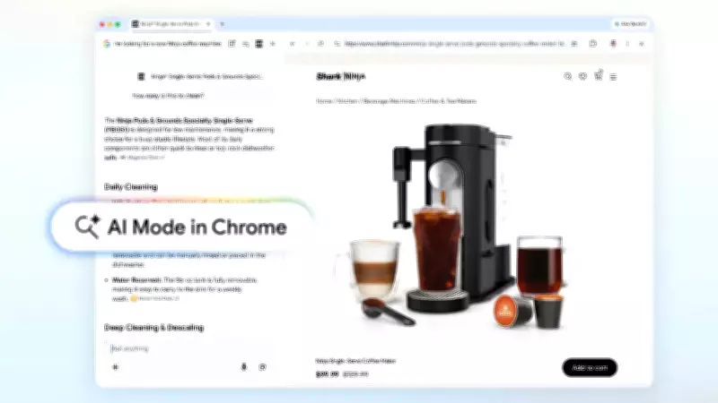 Google Chrome's AI Mode Gets Major US Update with Split-Screen Browsing