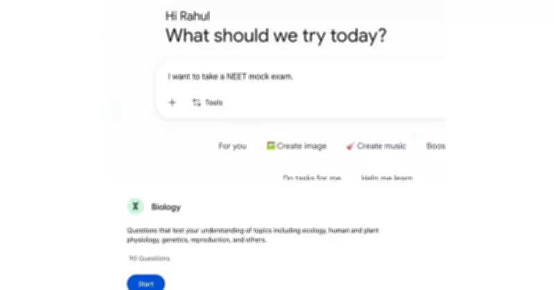 Google's Gemini AI Expands to NEET UG Practice Tests in India