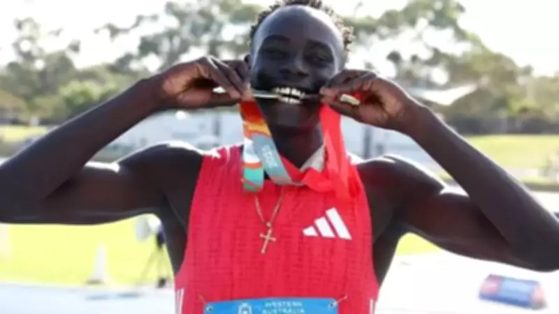 Gout Gout's Pre-Finish Celebration Sparks Debate Despite Dominant 100m Victory