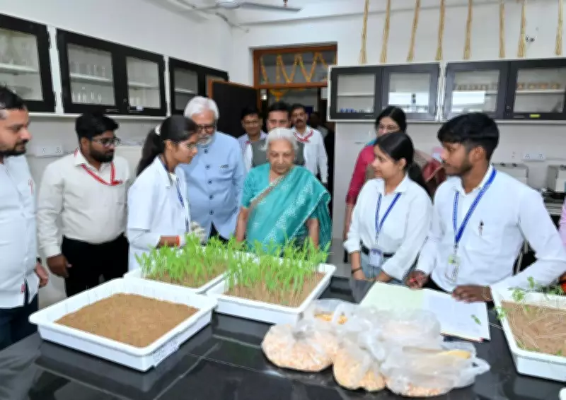 Governor Patel Inaugurates 25 Academic Facilities, Stresses Quality Education & Innovation