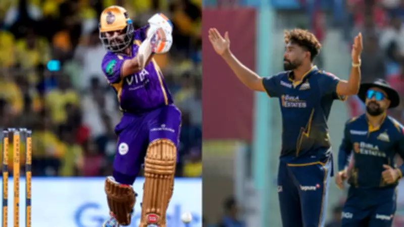 GT vs KKR IPL 2026: Top 3 Batters to Watch in Match 25 Showdown