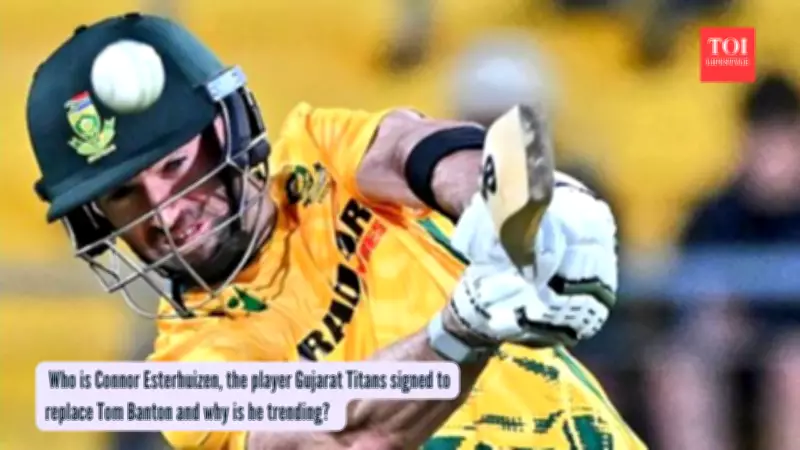 Gujarat Titans Sign South African Wicketkeeper Connor Esterhuizen for IPL 2026