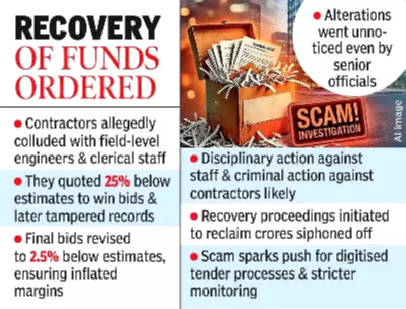 Guntur Municipal Corporation Uncovers Massive Tender Scam, Orders Recovery of Public Funds
