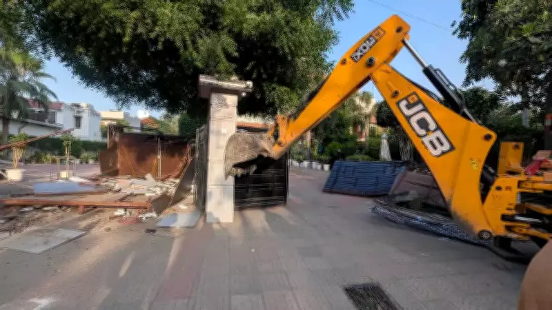 Gurgaon Bulldozers Roll: Massive Anti-Encroachment Drive Targets Upscale Colonies