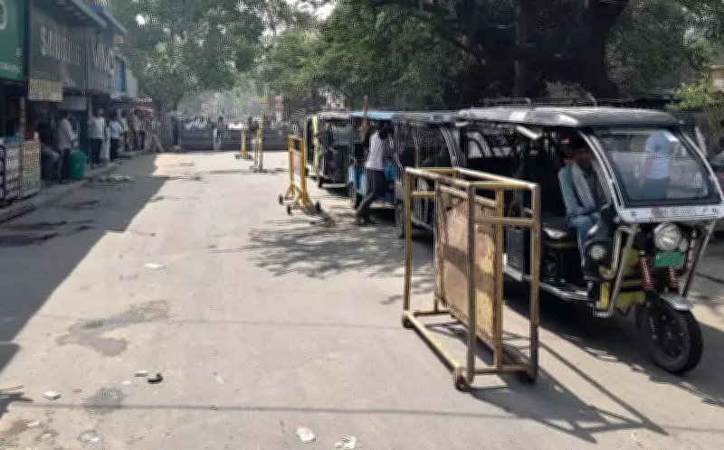 Gurgaon Traffic Police Trial Dedicated Pick-and-Drop Lane for E-Rickshaws